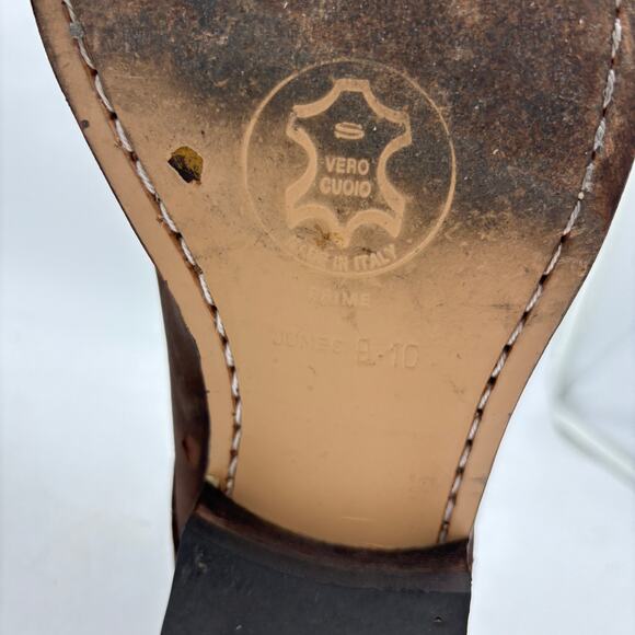 All Saints Brown Leather Lace-Up Boots main image 4